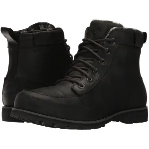 COLUMBIA Leather Chinook Waterproof Chukka Boot Sz 11.5 Black