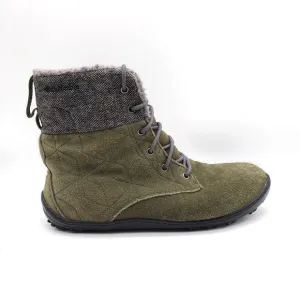 COLUMBIA Powder Summit Shorty Boots Fur Lined Green Waterproof (Women's US 8.5)