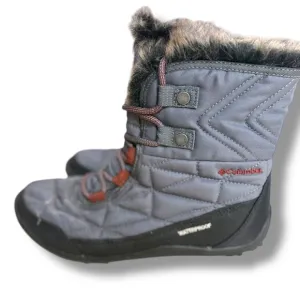 COLUMBIA - quilted Omni-grip waterproof Fur lined Winter Boots - women’s  Sz 6