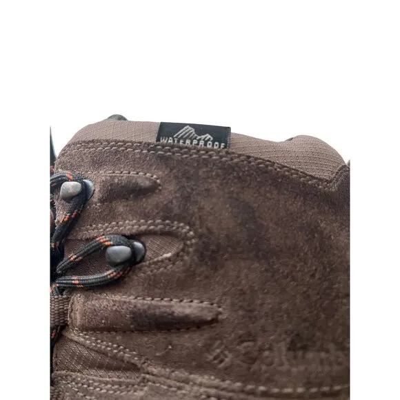 Columbia Waterproof Outdoor Work Boots Durable Suede And Rubber Traction Sole