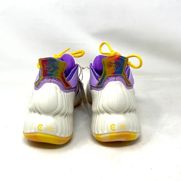 Converse BB Prototype CX Basketball Violet Mesh Suede Mid Sneakers Women A03695C