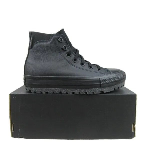 Converse Chuck Taylor AS City Trek Waterproof Boots Women's Size 7.5 Black NEW