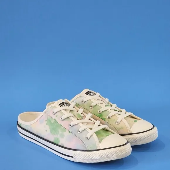 Converse CTAS Dainty Mule Slip 'Washed Florals' Sneakers 571184C NWT