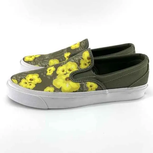 Converse Unisex One Star Paradise Slip-On Sneaker Field Surplus Green