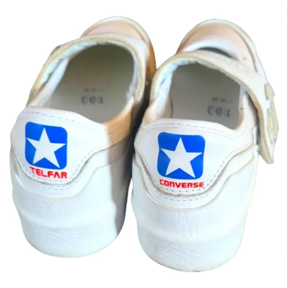Converse x Telfar Pro Leather Slip-on Mary Jane White Parchment Sneakers