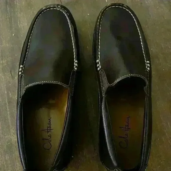 COPY - COLE HAAN Brown Leather Loafers Mens Size 9W Excellent Condition and Qua…