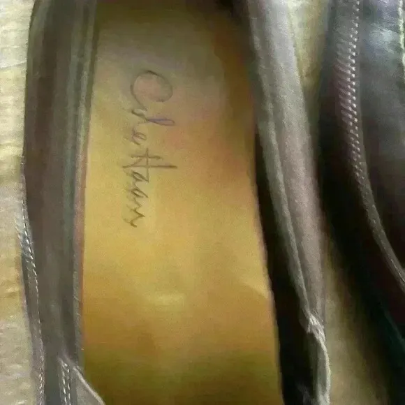 COPY - COLE HAAN Brown Leather Loafers Mens Size 9W Excellent Condition and Qua…