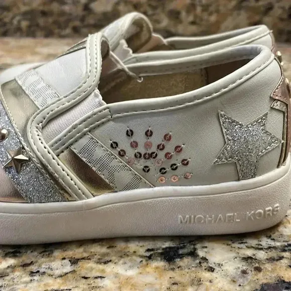 COPY - Michael Kors Jem Starlight girls sneakers size 12