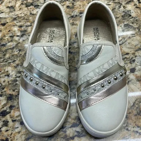 COPY - Michael Kors Jem Starlight girls sneakers size 12