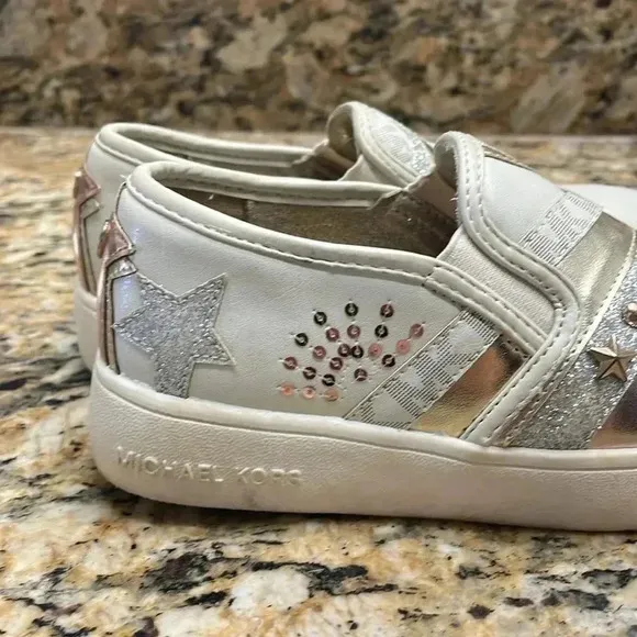 COPY - Michael Kors Jem Starlight girls sneakers size 12
