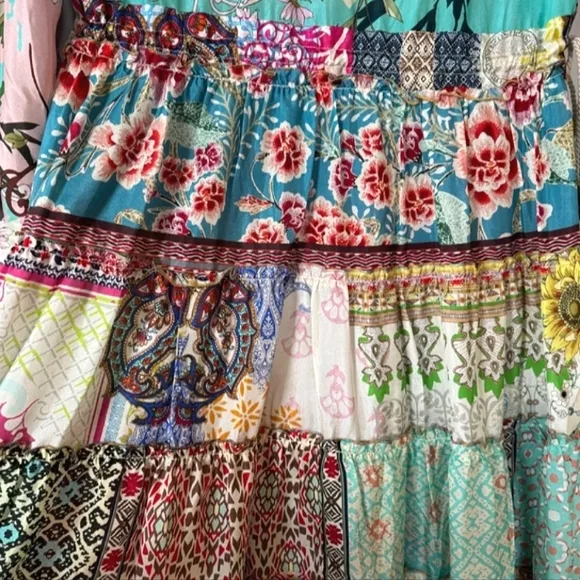 COPY - NWT Johnny Was 100% Silk Dress, S