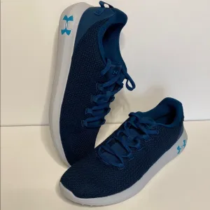 COPY - Under Armour Ripple Mens Running Athletic Sports Navy Blue Sneakers 9.5