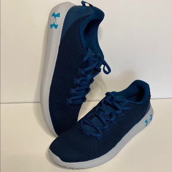 COPY - Under Armour Ripple Mens Running Athletic Sports Navy Blue Sneakers 9.5