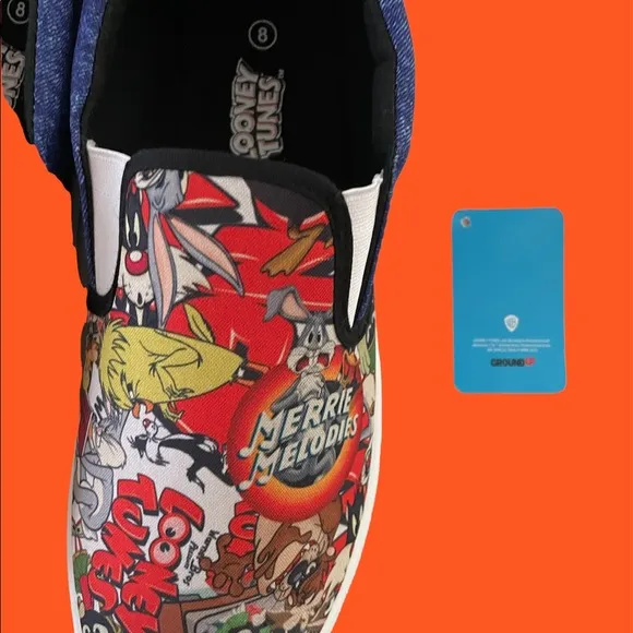 COPY - Warner Bros Looney Tunes Groundup slip on sneakers