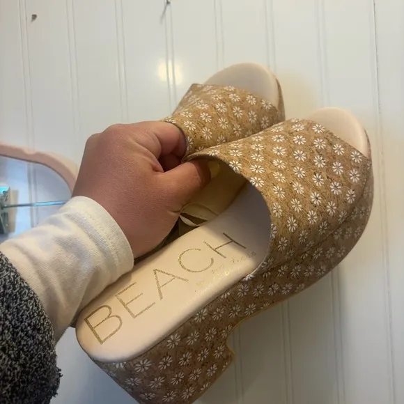 Cork Daisy Slides Size 10 Matisse