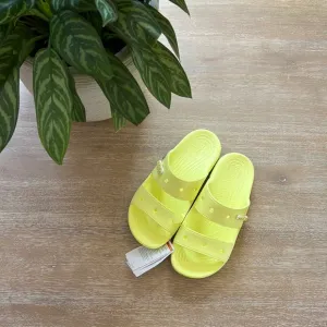 Crocs Classic Sandals Unisex 2 Strap Slip On Summer Beach Slides