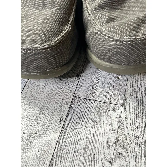 Crocs Loafers Slip On Casual Comfort Canvas Shoes Santa Cruz Lux 2 Size M9