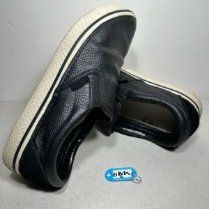 Crocs Men’s Walu Brown Leather Casual Comfort Slip On Loafers Size 12