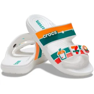 Crocs x Classic 2 Strap &quot;7Eleven&quot; Unisex Slides - NEW!