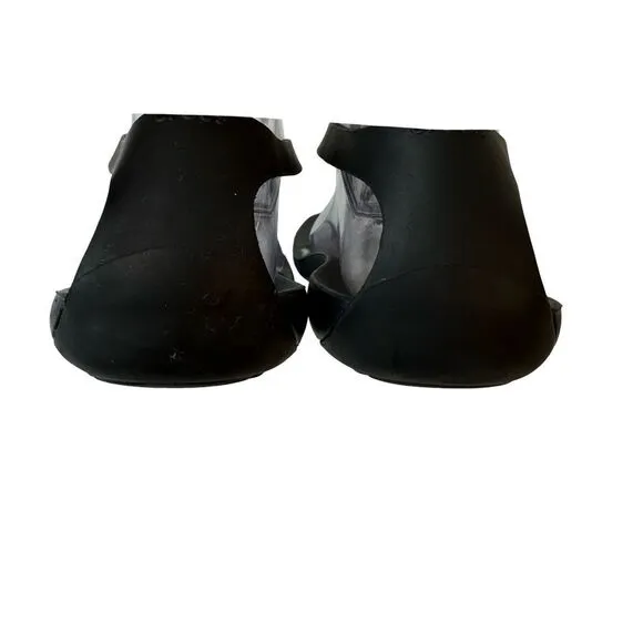 CROCS Black Sexi Flip Sandals Size 10
