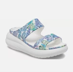 Crocs Classic Comfort Summer Crush Butterfly Platform Slide Sandals in Multi 9