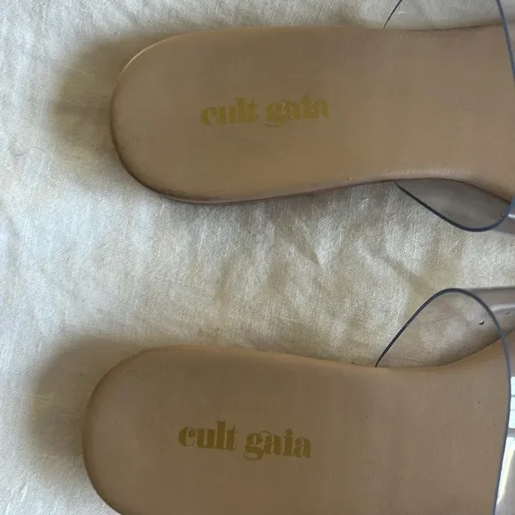 Cult Gaia Sivan Sandals In Sand Size 6 US Size 36 IT Minimalist