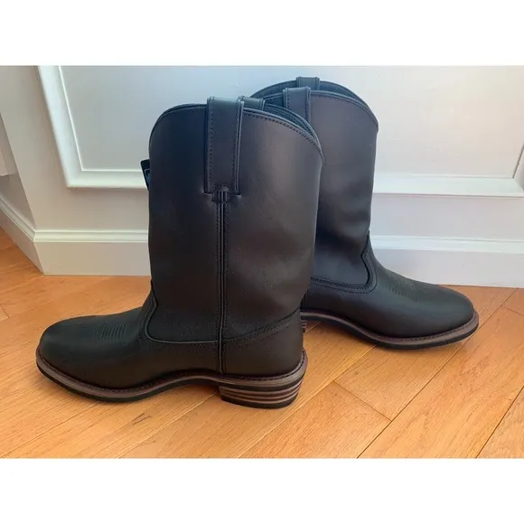 Dan Post Albuquerque Leather Boots Waterproof Black DP69680 11‎ 1/2 EW 11.5 EW