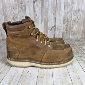 Danner Cedar Rover Moc Toe 6&quot; Brown AL Work Boots Waterproof Size 9