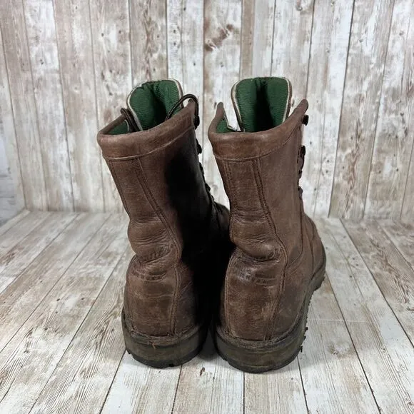 Danner Gore-Tex Leather‎ Hiking Combat Boots Brown Rugged Mountain Mens 10