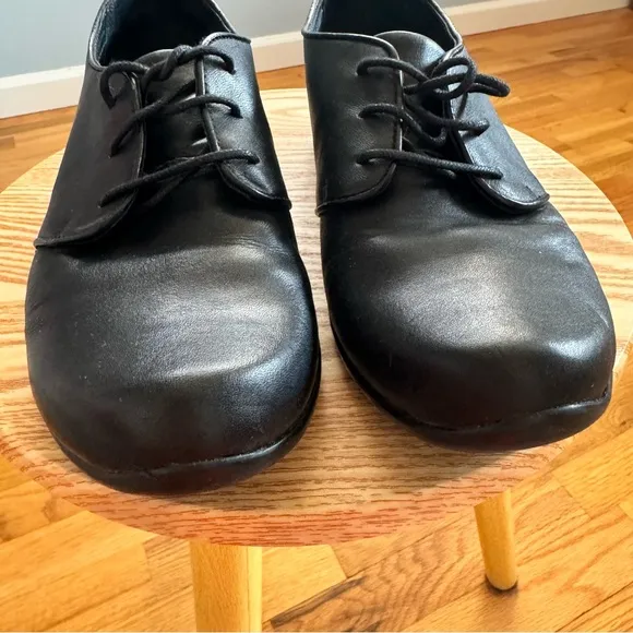 Dansko Olivia lace-up flats loafers oxfords derbies 38 7.5 8 comfort shoes