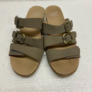 Dansko Women’s Allyson Slides Sandals Stone Size 7.5