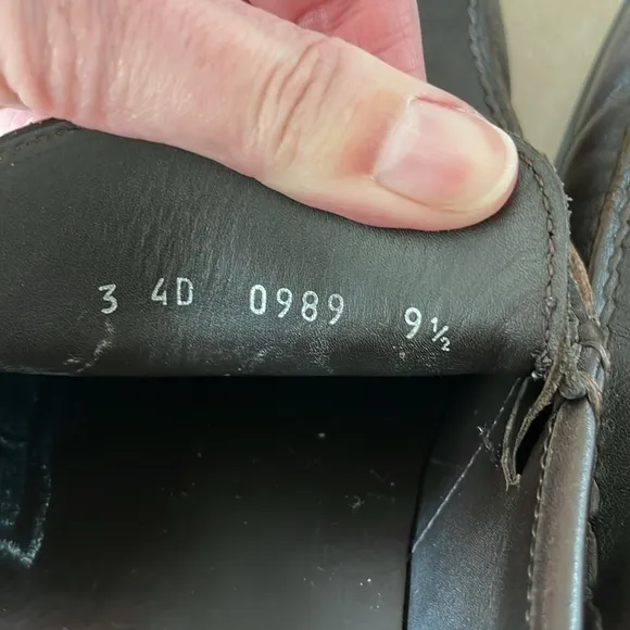 Dark brown Prada Sport loafers