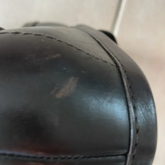 Dark brown Prada Sport loafers