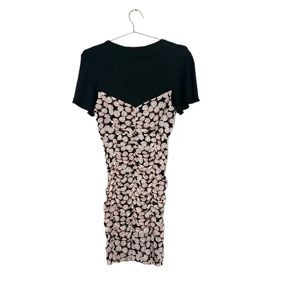 Diane Von Furstenberg Annalise Stretch Mesh Minidress Size M MSRP $298