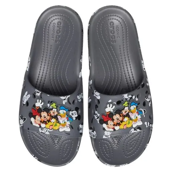 Disney Parks Crocs Mickey Mouse and Friends Classic Slide Sandal Adults SZ M6/W8