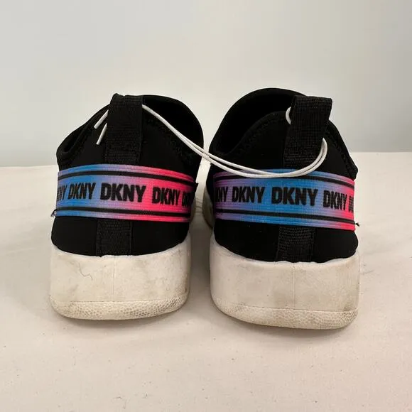 DKNY Girls Maddie Stretch Slip On Sneakers NWOT Size 3
