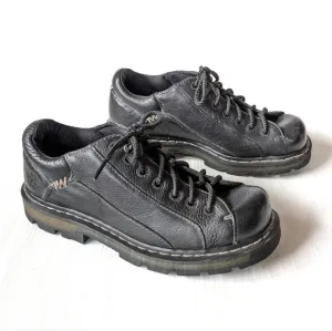 DOC MARTENS 11648 black leather oxford  loafers
