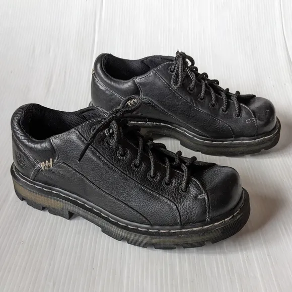 DOC MARTENS 11648 black leather oxford  loafers