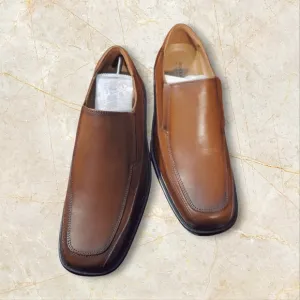 Dockers Brown Leather Men's Loafers