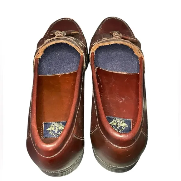 Dockers Men’s Brown Leather Tassel Loafers