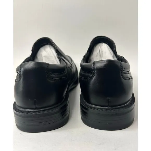 Dockers Men's Edson Faux Leather Black Slip-On Loafers Size 8M NWT