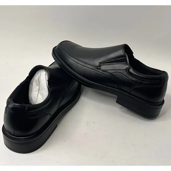 Dockers Men's Edson Faux Leather Black Slip-On Loafers Size 8M NWT