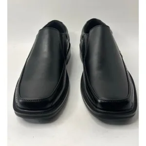 Dockers Men's Edson Faux Leather Black Slip-On Loafers Size 8M NWT