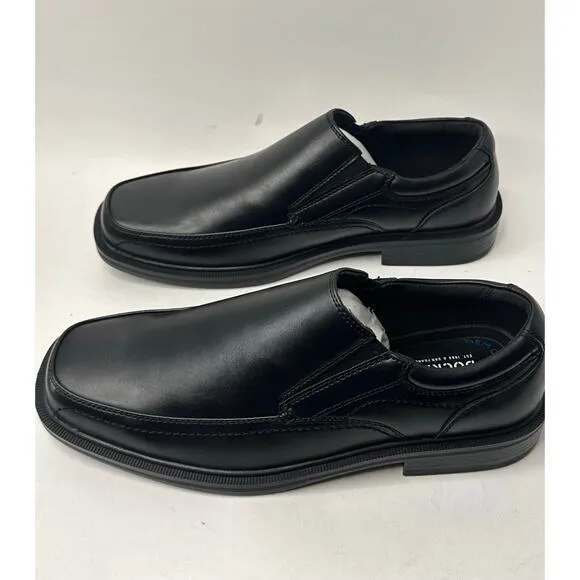 Dockers Men's Edson Faux Leather Black Slip-On Loafers Size 8M NWT