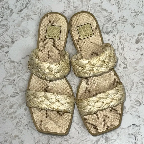 dolce vita INDY Raffia Sandal