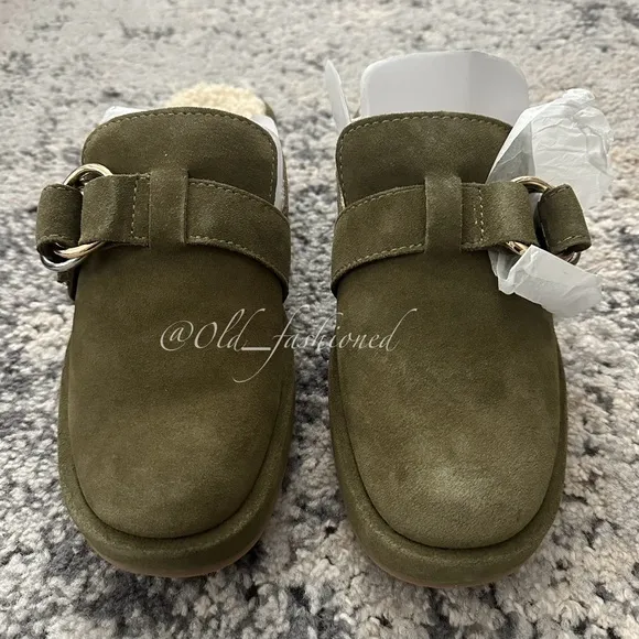 DOLCE VITA Suede Astor Plush Flats
