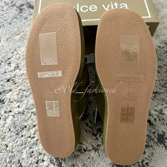 DOLCE VITA Suede Astor Plush Flats