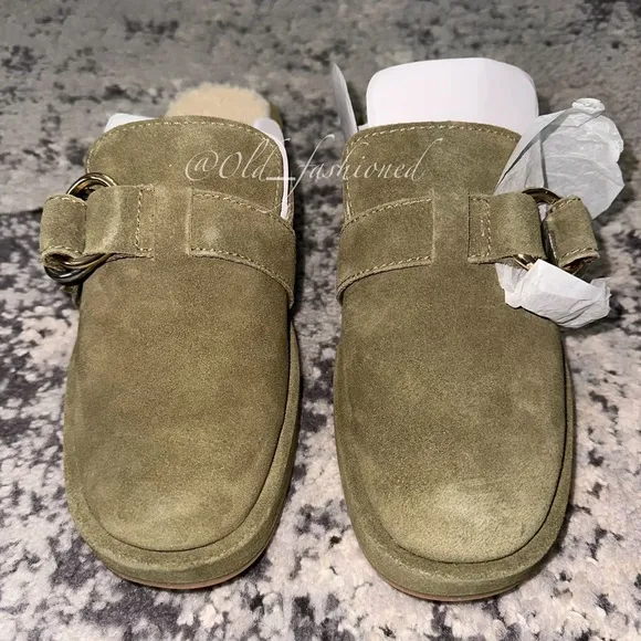 DOLCE VITA Suede Astor Plush Flats