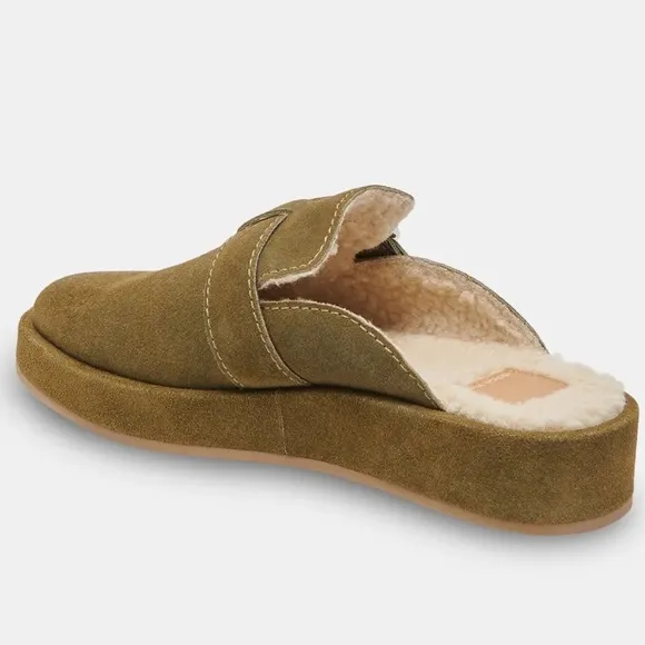 DOLCE VITA Suede Astor Plush Flats