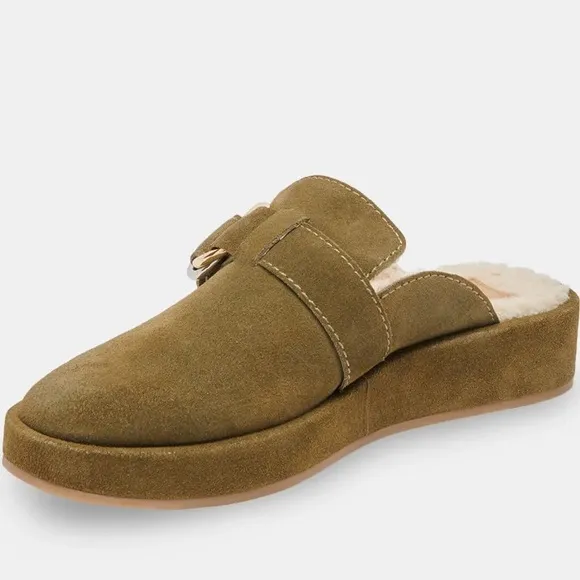 DOLCE VITA Suede Astor Plush Flats